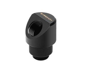 BarrowCH G1/4 Male Rotary to Smooth 45 Degree Female Angle - Black