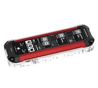 Barrowch HDMI Reservoir with LCD Display and LRC 2.0 RGB Lighting - Red