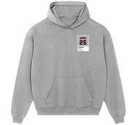 Barry Bonds 25 Jersey Frame Men's Hoodie - Gray / L