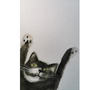 Barry Evans The Cat Notebook: Journal, paperback, 6x9 inches, , 100 pages