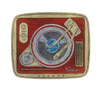 Barry Goodman Stereo Deluxe Canvas Print, Multi-Colour, 40 x 50 cm