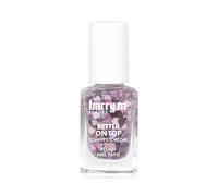 Barry M Better On Top Confetti Top Coat Nail Polish Holographic Heart Nail Topper Clear Glossy Glitter Nail Art 100% Vegan & Cruelty Free