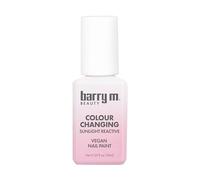 Barry M Colour Changing Nail Polish UV Daylight Activated Requires Natural Sunlight to Shift Color (Not Heat/Thermal) Dual Shade Shifting Nail Varnish White to Pink