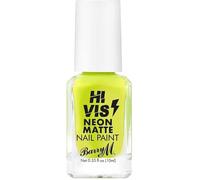 Barry M Cosmetics Hi Vis Neon Matte Nail Paint, Yellow Flare
