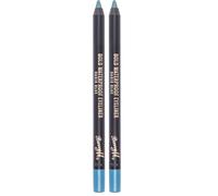 Barry M Cosmetics Bold Waterproof Eyeliner, Oasis Blue,F-BWE12 (Pack of 2)