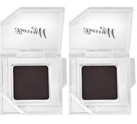 Barry M Cosmetics Clickable Single Black Matte Eyeshadow Palette, Limitless (Pack of 2)
