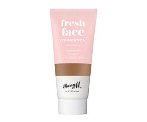 Barry M Cosmetics Fresh Face Lightweight Liquid Foundation Infused With Hyaluronic Acid And Vitamin C, Shade 14