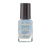 Barry M Cosmetics Matte Velvet Blue Nail Paint, Lake House, 1 Count