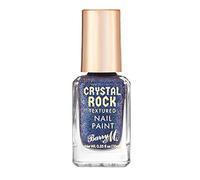 Barry M Crystal Rock Textured Nail Paint In Blue Sapphire, 10 ml