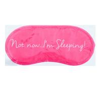 Barry M Eye Mask Soothing Relaxing De-Stress Satin Silk Soft Padded Travel Pink