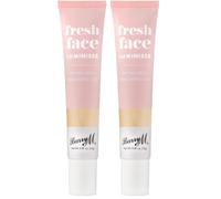 Barry M Fresh Face Luminiser Highlighter in shade Gold (Pack of 2)