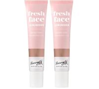 Barry M Fresh Luminiser Face Highlighter in shade Rose (Pack of 2)