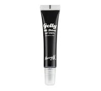 Barry M Gelly Hi Shine Lip Vinyl Gloss, Shade Forbid - Black | Glossy Finish