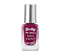 Barry M Gelly Nail Paint, Deep Purple Plum Jam, 10 Ml