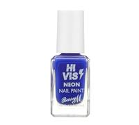 BARRY M HI VIS 10ML NAIL POLISH BOMBSHELL BLUE