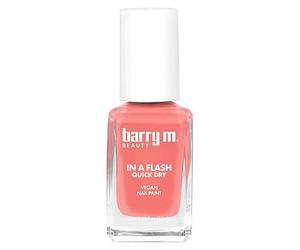 Barry M in a Flash Quick Dry Nail Paint Prompt Papaya 10ml