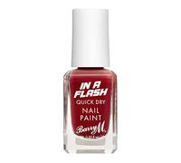 Barry M In A Flash Quick Dry Nail Paint, Shade Red Race | Red Nail Polish