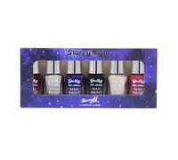 Barry M Nail Paint Gift Set, 6 Metallic Gelly Hi Shine Nail Paints - Starry Night