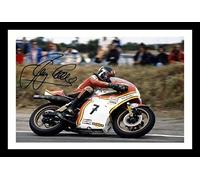 Barry Sheene - MotoGP Autograph Signed & Framed Photo Display