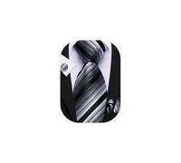 Barry.Wang Black Grey Tie Silk Striped Necktie Men's Pocket Square Cufflinks Sets Formal Wedding