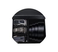 Barry.Wang Business Belt for Men Black Genuine Leather Belt Nickel-Free Automatic Buckle Designer Gift Sets