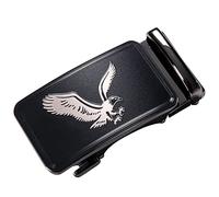 Barry.Wang Men Ratchet Buckle Only, Black Eagle