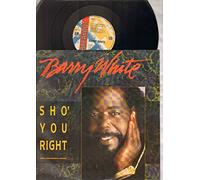 BARRY WHITE - BARRY WHITE - SHO' YOU RIGHT - 12 inch vinyl