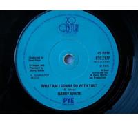 Barry White - BARRY WHITE What Am I Gonna Do With You 7" 45 [Vinyl] Barry White