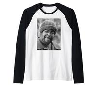 Barry White The Maestro Soul Singer by Allan Ballard Raglan Baseball Tee