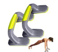 Bars: ABS rubber stand, non-slip support, durable muscle training equipment, portable fitness handle | for the gym at home, office,