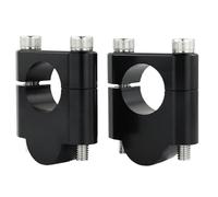 Bars Clamp Compatible With For R1200R 2006-2010 For F800ST 2006-2013 22mm 7/8" Motorcycle Handlebar Risers Mounting Clamps(Black,30mm)