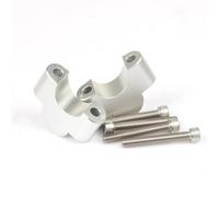 Bars Clamp Compatible With For R1200R 2014 2015 2016 Motorcycle Front Handlebar Risers Back Moved Bar Clamps Accessories Kit(Silver2)