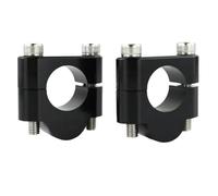 Bars Clamp Compatible With Suzuki For DR-Z110 2003-2005 For DR-Z125 2003-2014 For DR-Z125L 2003-2024 7/8" 22mm Motorcycle Handlebar Riser Clamps(Black,20mm)