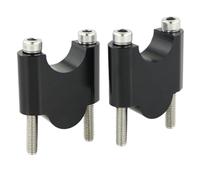Bars Clamp Compatible With Suzuki For DR-Z110 2003-2005 For GN125 1996-1997 For RM85 2002-2023 7/8" 22mm Motorcycle Handlebar Riser(Black,40mm)