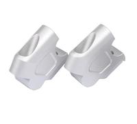 Bars Riser Compatible With Hyosung For Aquila For GV300S Motorcycle Handlebar Fat Bar Riser Mount Handlebar Riser Handle Bar Clamp Rise Extend Adapter(Silver,B)