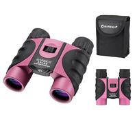 Barska BA-AB12418 Waterproof Binocular - Pink/Black,10x25mm
