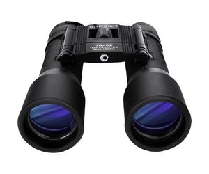 BARSKA 16x32mm Lucid View Compact Binoculars with BK-7 Roof Prisms, Fully Coated Optics, Center Focus, Rubber Armor Grip - Lightweight for Hiking, Bird Watching, Travel