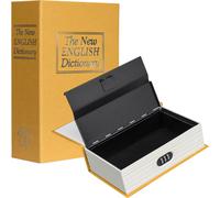 Barska Portable Diversion Book Safe Secret Hidden Storage Lock Box - Combo Dictionary
