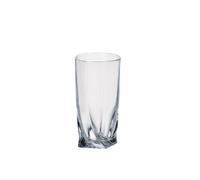Barski - Hiball Glass - Crystal - Highball - Glasses With a Twist On The Bottom - 11.75 oz. - Made in Europe - Set of 6