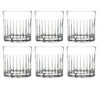 Barski Tumbler Glass - Double Old Fashioned - Set of 6 - Glasses - Designed DOF Crystal Glass Tumblers - For Whiskey - Bourbon - Water - Beverage - Drinking Glasses - 12 oz. - Made in Europe