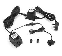 BARST Submersible Water Feature Pump,12V AC 800L/H Fountain Pump with 10m Power Cord & LED Light Ring for Aquarium, Pond, Birdbaths, Fish Tank JR-800LV