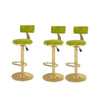 Barstools Home Kitchen Stool Adjustable Height Swivel Bar Stools，Counter Height Bar Chair Velvet Upholstered Counter Stools for Bistro,Coffee Dining Chairs Breakfast Dining S