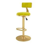 Barstools Home Kitchen Stool Adjustable Height Swivel Bar Stools，Counter Height Bar Chair Velvet Upholstered Counter Stools for Bistro,Coffee Dining Chairs Breakfast Dining S