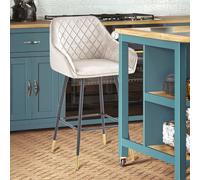 Barstools - Set of 2 - Mink Velvet