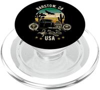 Barstow California USA Hotrod Retro Desert Sunset Design PopSockets PopGrip for MagSafe