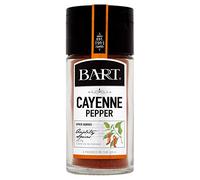 Bart Cayenne Pepper - Moderate Heat Level for Poached Eggs, BBQ Marinades, Rice Dishes and Desserts with Innovative Spoonkler Cap - Herbs and Spices - 36g Jar