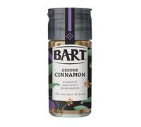 BART Ground Cinnamon Jars - Pack of 6 x 39g - Sweet & Warming, Ideal for Cakes & Biscuits - Vegan & Gluten Free