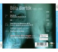 BART¢K: COMPLETE MUSIC FOR TWO PIANOS NEW CD