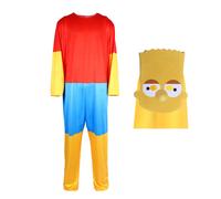 (Bart, Kids 150cm) Animated The Simpsons Roleplaying Set Stage Roleplaying Performance Family