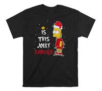 Bart Simpson Christmas This Jolly Unisex Men T Shirt, Unisex Sweatshirt Black